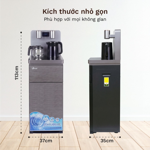 Cây nước nóng lạnh kết hợp bàn pha trà, cafe FujiE TBH1332E