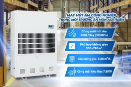 Máy Hút Ẩm FujiE ACD20S & ACD15S: Chịu Axit/Kiềm Ăn Mòn