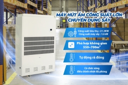 Máy Hút Ẩm Sấy FujiE ETD10S Cho Nông Hải Sản 2026