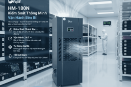 FujiE HM-180N: Giải Pháp Hút Ẩm 180 Lít/Ngày Cho Doanh Nghiệp