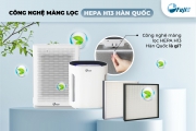 Công nghệ màng lọc HEPA H13 Hàn Quốc trong máy lọc không khí Fujie là gì?