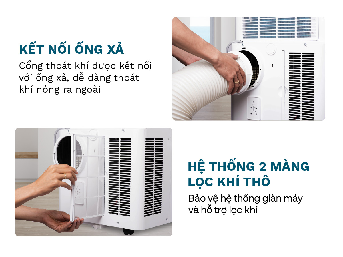 Máy điều hòa di động thông minh FujiE MPAC14