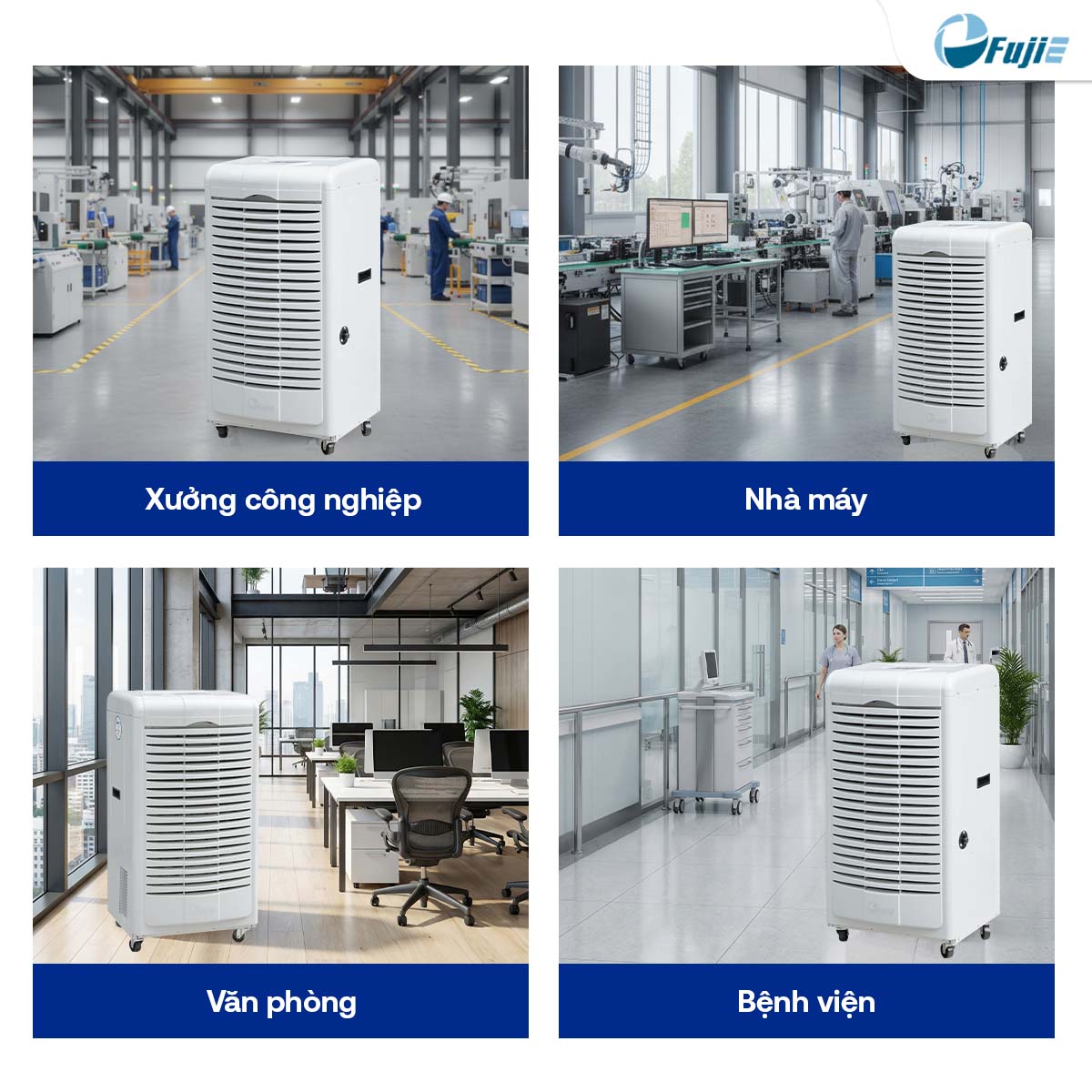 Máy hút ẩm công nghiệp FujiE HM-690EB