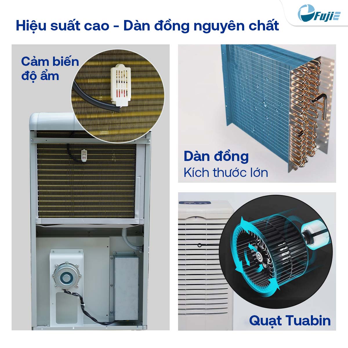 Máy hút ẩm công nghiệp FujiE HM-690EB