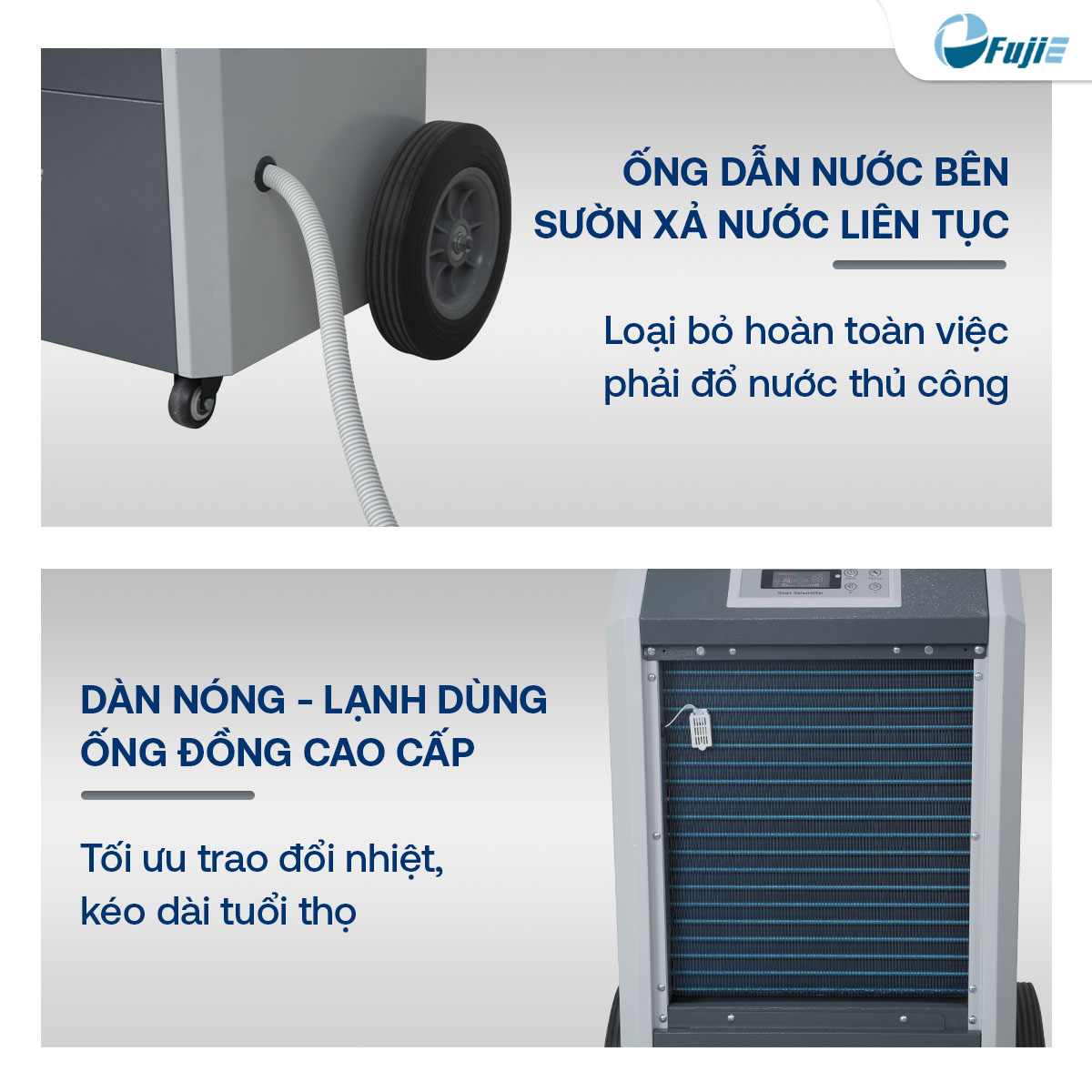Máy hút ẩm công nghiệp FujiE HM-90EC