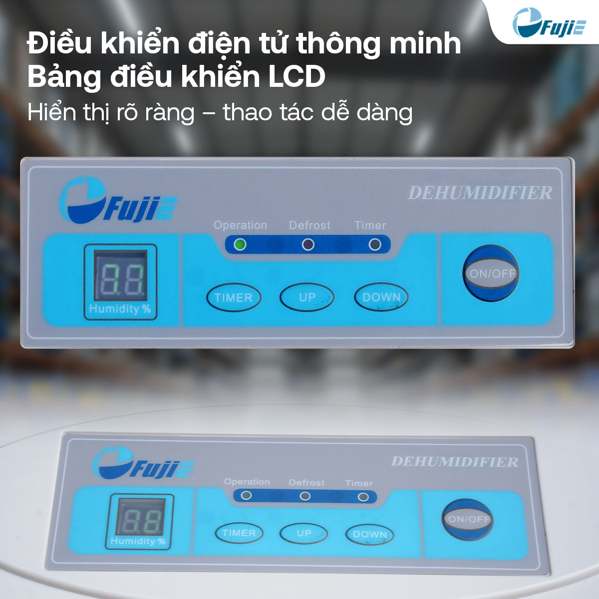 Máy hút ẩm công nghiệp FujiE HM-1500D