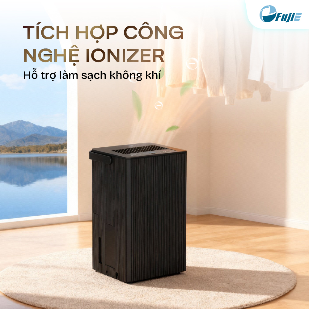 Máy hút ẩm dân dụng FujiE HM-912ED
