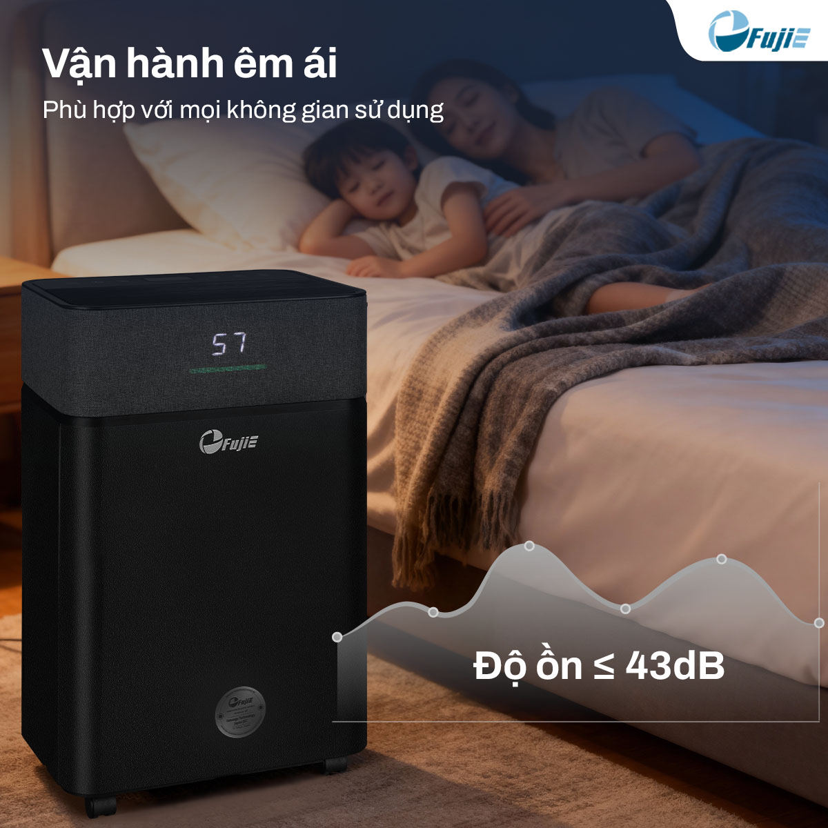 Máy hút ẩm dân dụng FujiE HM-920ED