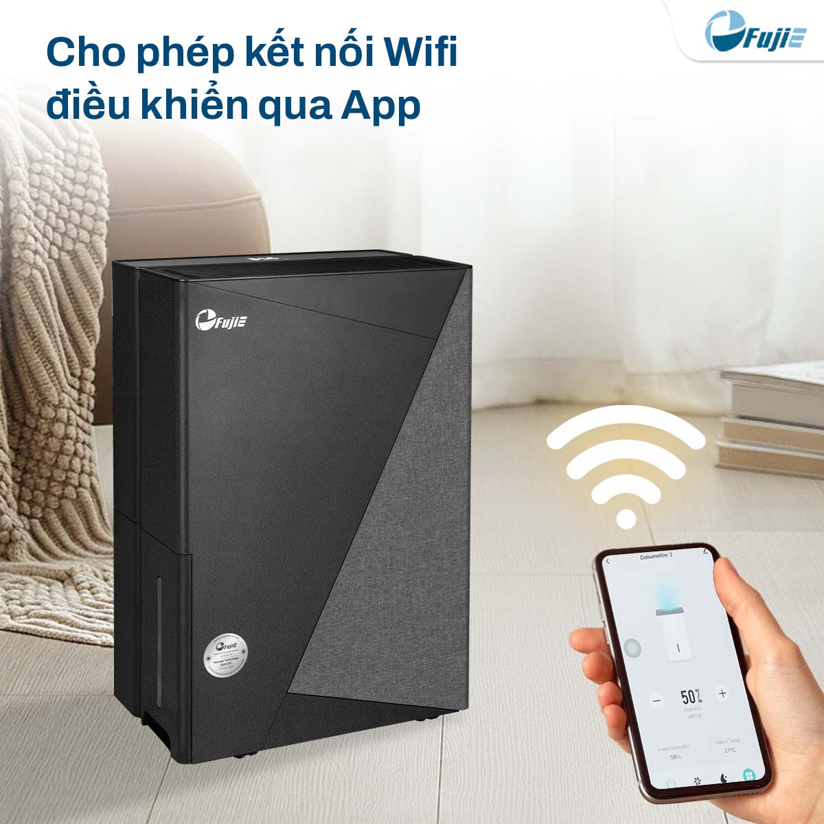 Máy hút ẩm dân dụng FujiE HM-930ED