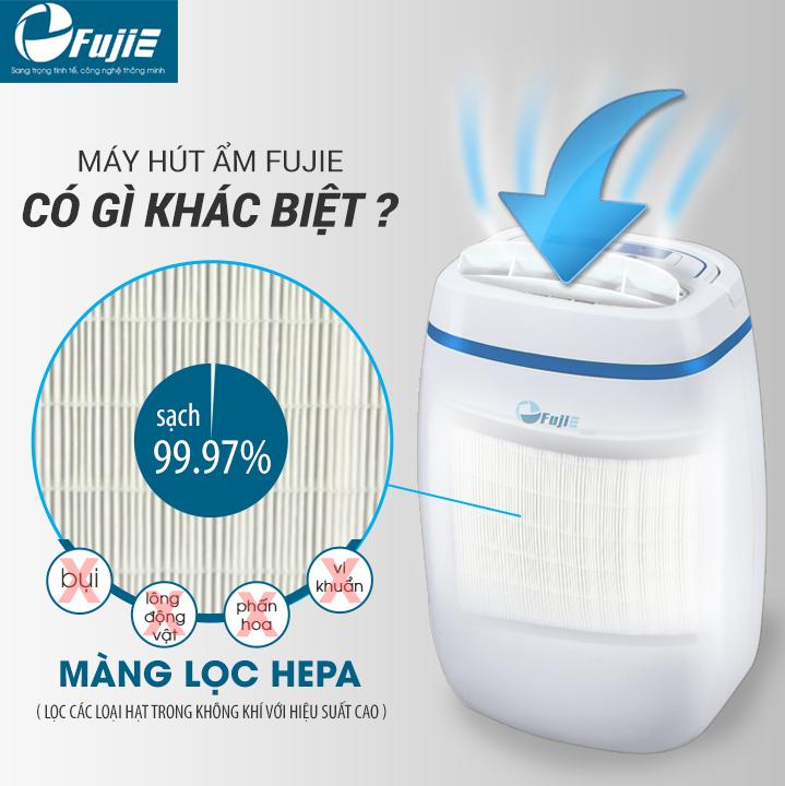 Tại sao người tiêu dùng nên chọn máy hút ẩm có bộ lọc Hepa?