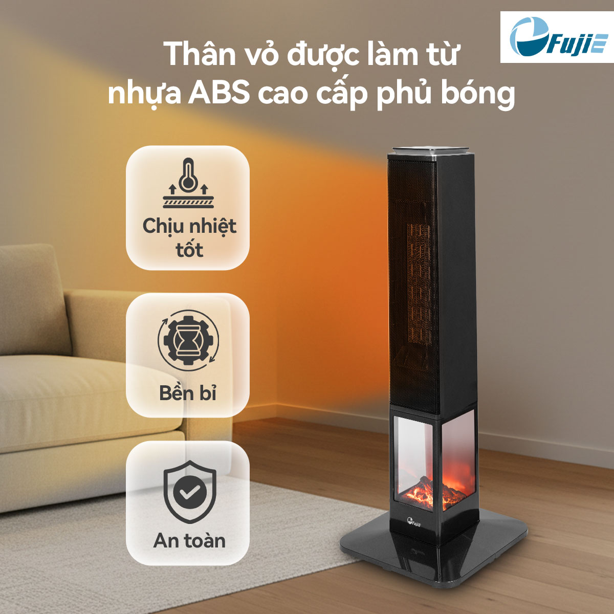 Máy sưởi gốm FujiE VH08
