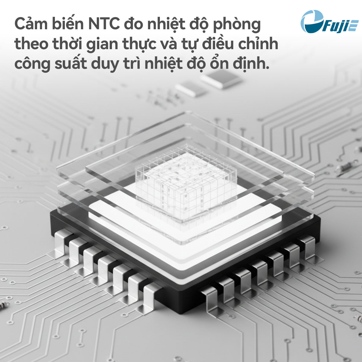 Máy sưởi gốm FujiE VH221